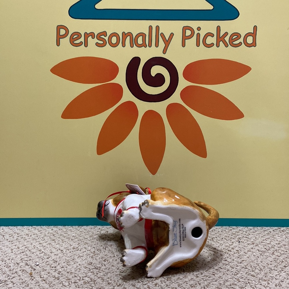 Blue Sky Clayworks “WHITE SWEATER DOG” Figurine - Picture 6 of 8